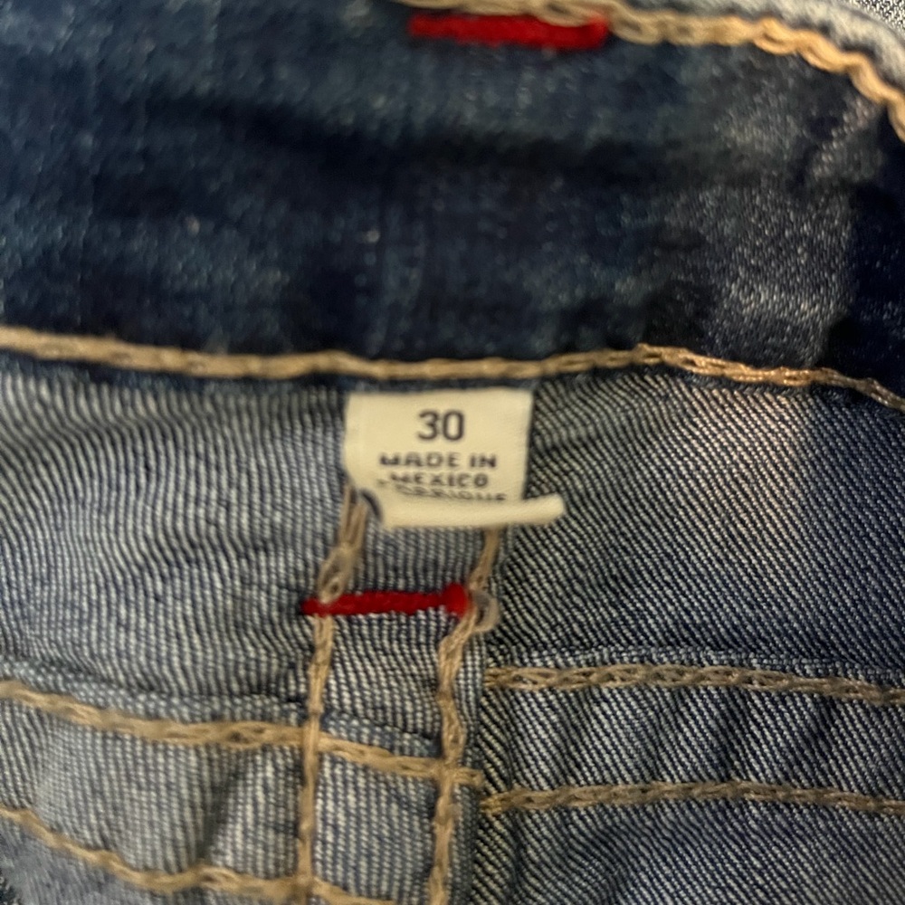 True Religion Blue Boot Cut Jeans